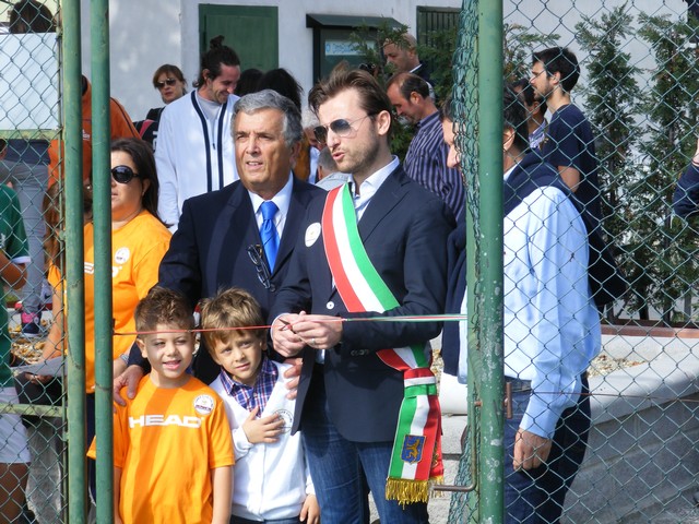 Inaugurazione nuovo Campo n.1